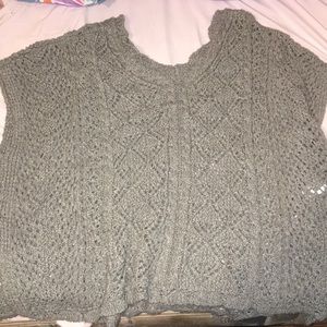 See thru Sonoma sweater